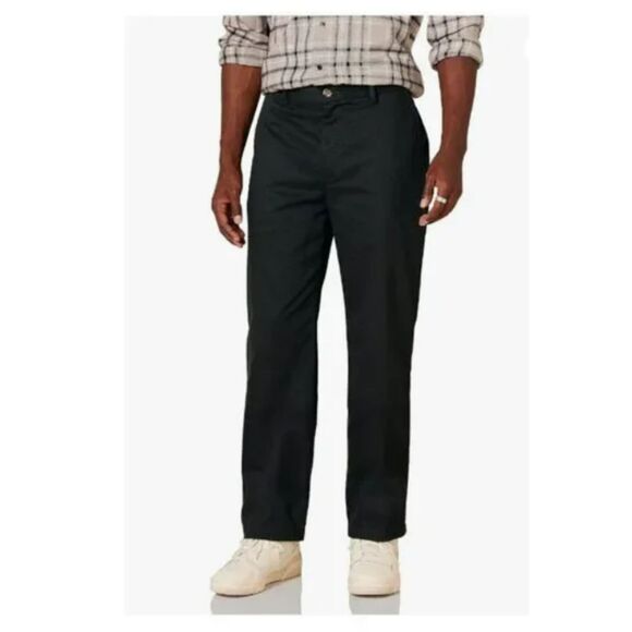 462 Amazon Essentials Men's Classic-Fit Wrinkle-Resistant Flat-Front Chino Pant - Picture 1 of 6